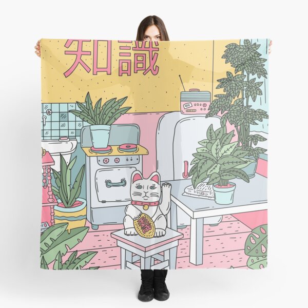 Maneki Plants Scarf