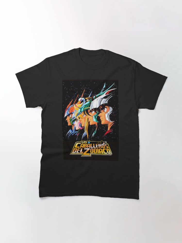 caballeros del zodiaco t shirt