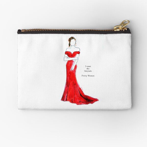 Pretty Woman illustration / I want the fairytale Zipper Pouch