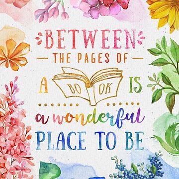 Artwork thumbnail, Between the pages by Stella Bookish Art