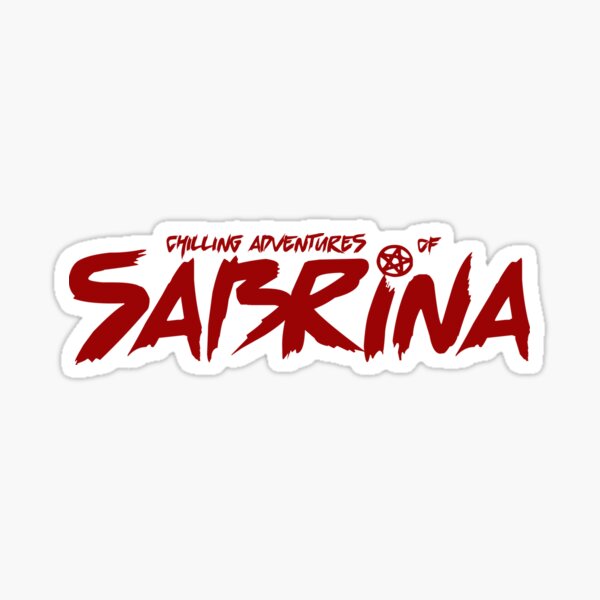 Chilling Adventures of Sabrina- Red Fuentes Pegatina