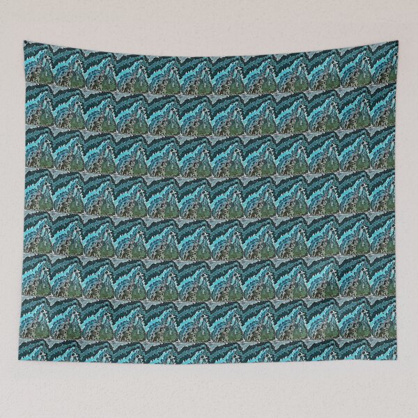 Item preview, Blue And Green Pattern designed and sold by Phil Perkins.