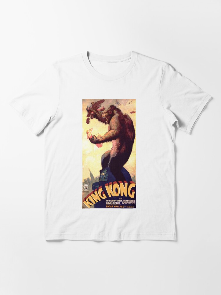 King Kong Movie Poster T Shirt For Sale By Caldayjd Redbubble