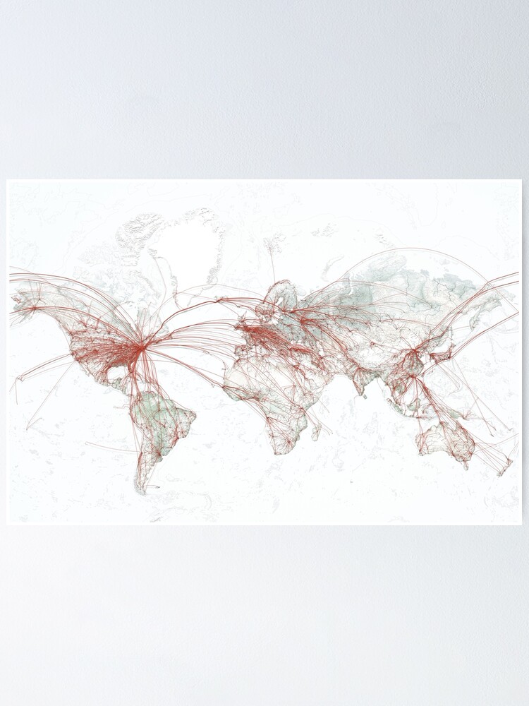 Alternate view of Flights to New York Poster