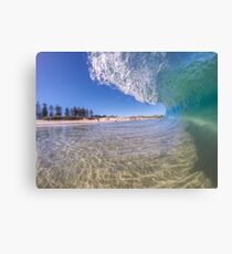 City Beach Alive Canvas Print