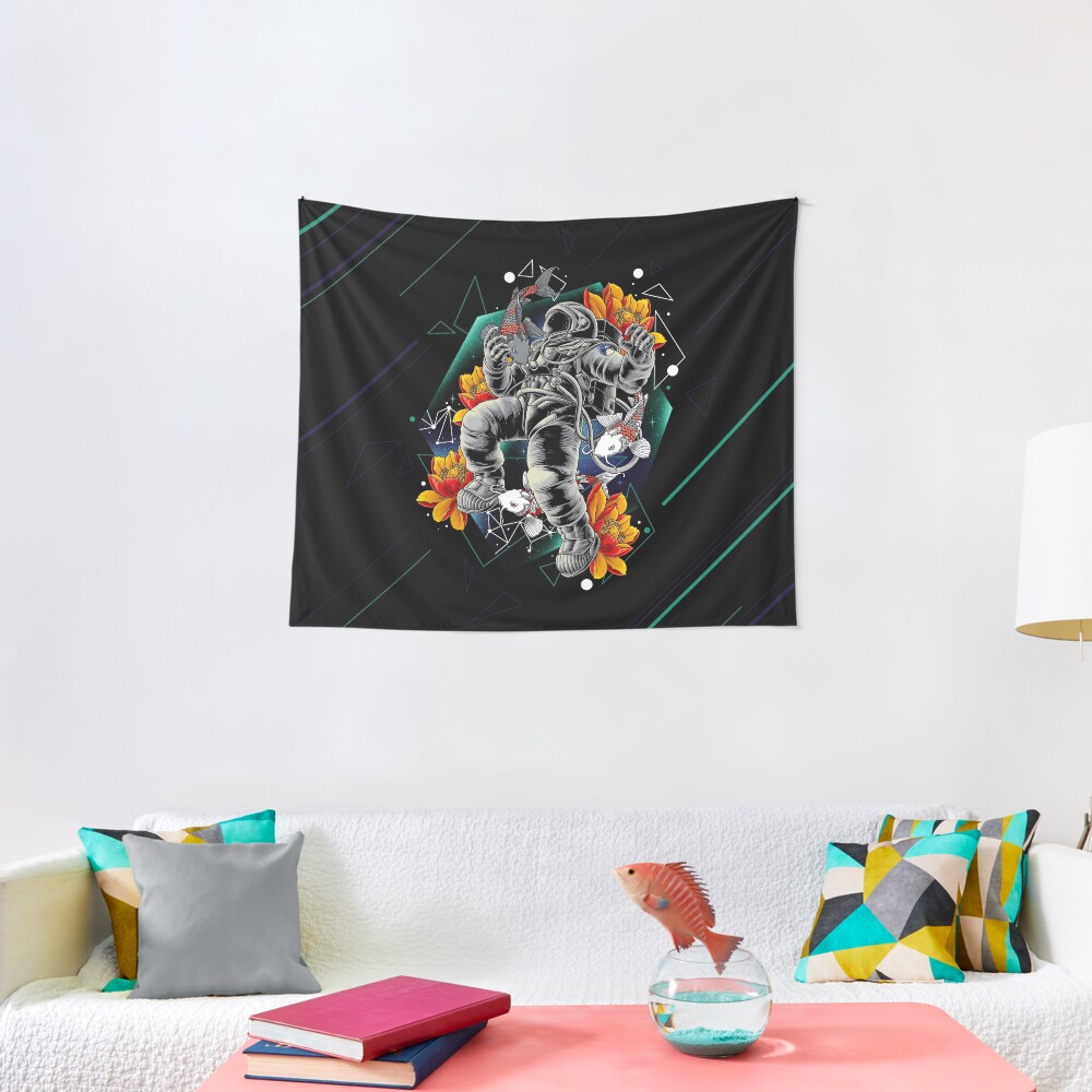 Lucky Spaceman Tapestry