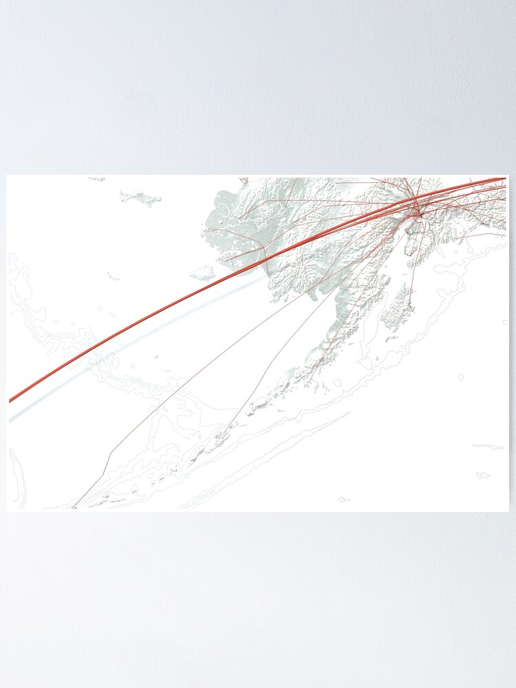 Alternate view of Flights to New York Poster