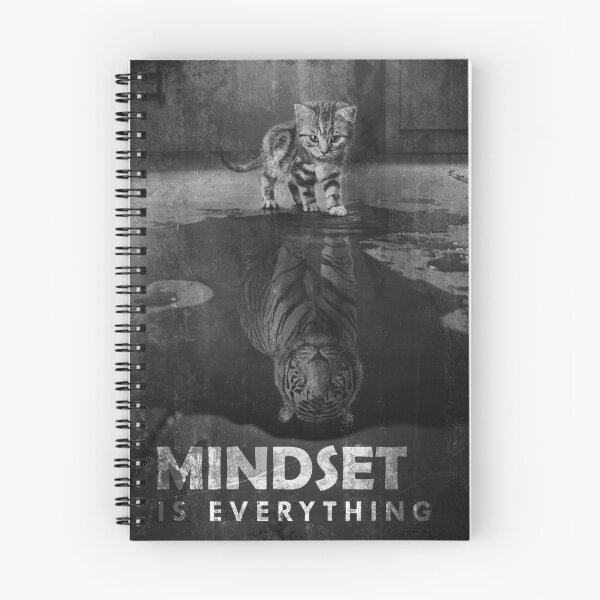 Item preview, Mindset Is Everything Tiger Cat designed and sold by SuccessHunters.
