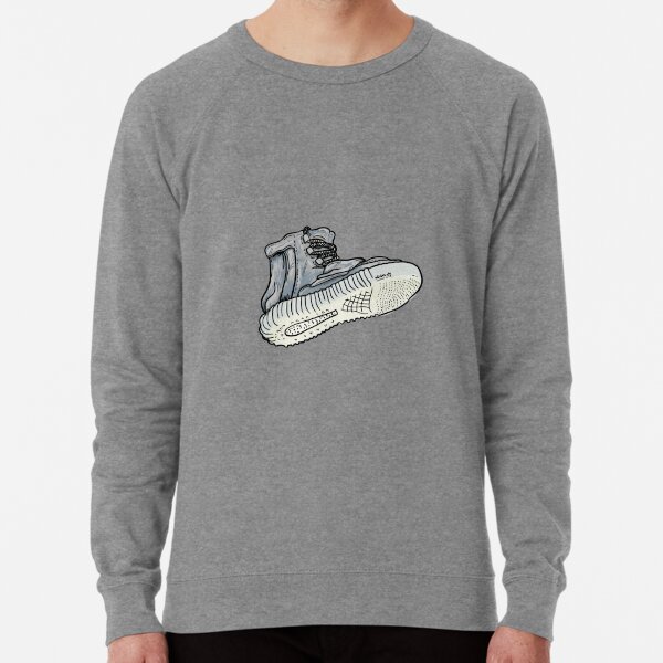 yeezy grey sweatshirt