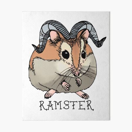 Ramster Art Board Print
