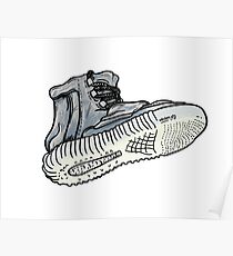 Yeezy Boost Grunge Poster