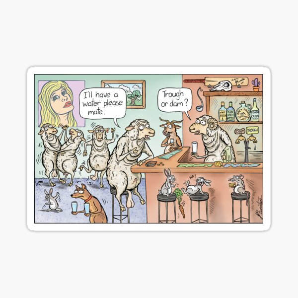 "Water Please" Sticker