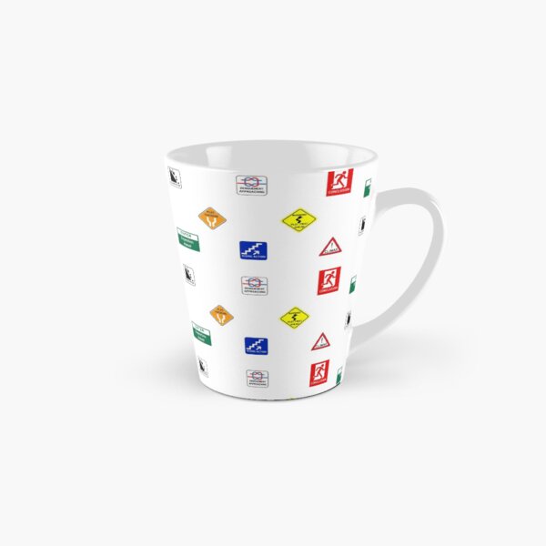 Narrative Structure Road Signs Tall Mug