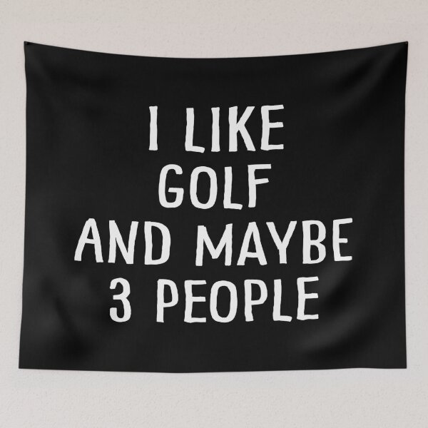 Item preview, I Like Golf and Maybe 3 People designed and sold by teesaurus.