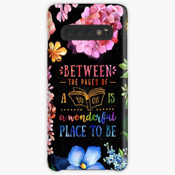 Entre las páginas (negro) Funda rígida para Samsung Galaxy