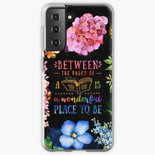 Between the pages (black) Samsung Galaxy Soft Case