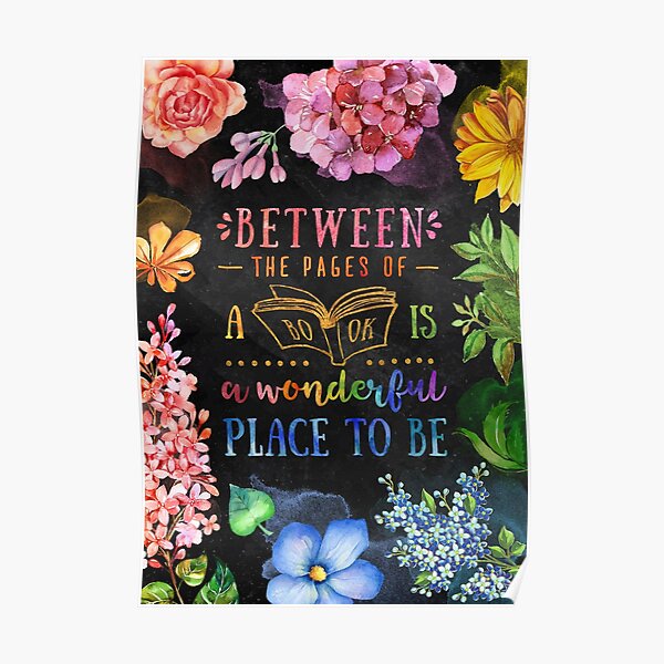 Between the pages (black) Poster