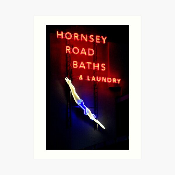 Hornsey Road Baths & Laundry Art Print