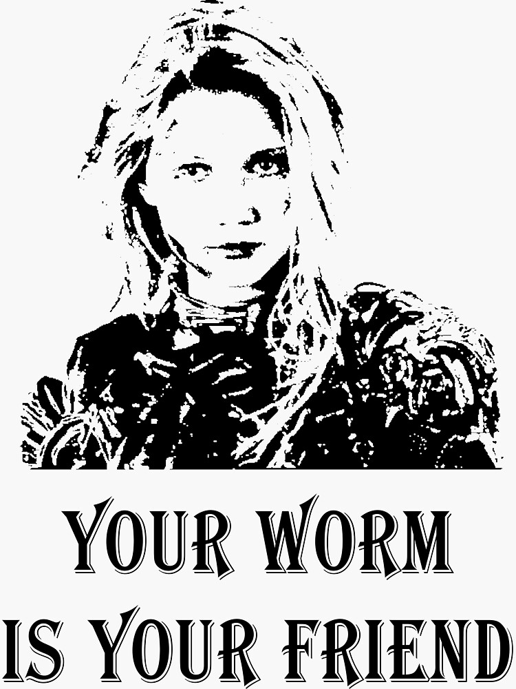 "LEXX Wist Eating Pattern black" Sticker by blackdalek Redbubble