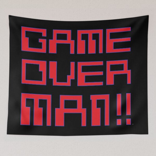 Item preview, GAME OVER MAN!! designed and sold by ZexyAmbassador.