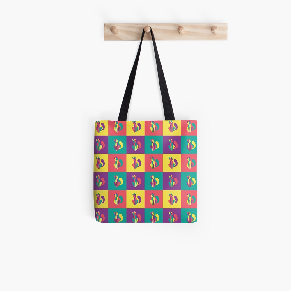 Pop goes the kitten Tote Bag