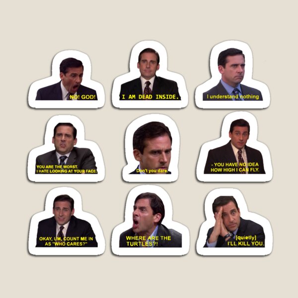 Michael Scott Magnets for Sale | Redbubble