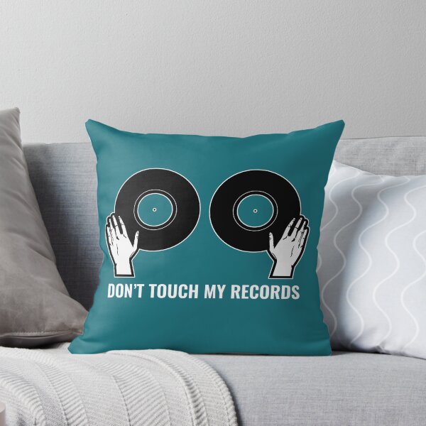 Item preview, Don't Touch My Records designed and sold by SillyShirtsLOL.