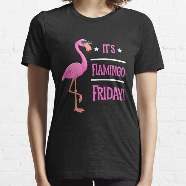 Flamingo T-Shirt Donuts Food Funny Hilarious Top 