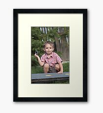 Big Boy's Game Framed Print