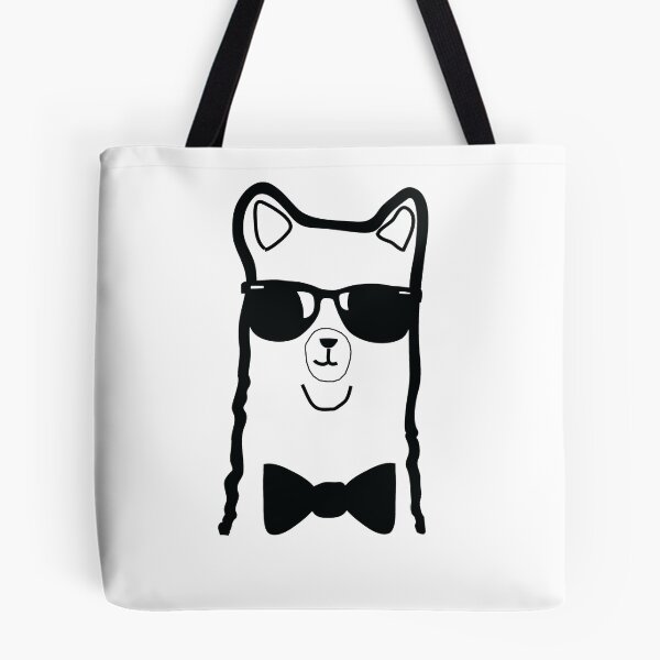Item preview, Hipster Alpaca – Face Close Up - Cute Kids Cartoon Character designed and sold by designedbyn.