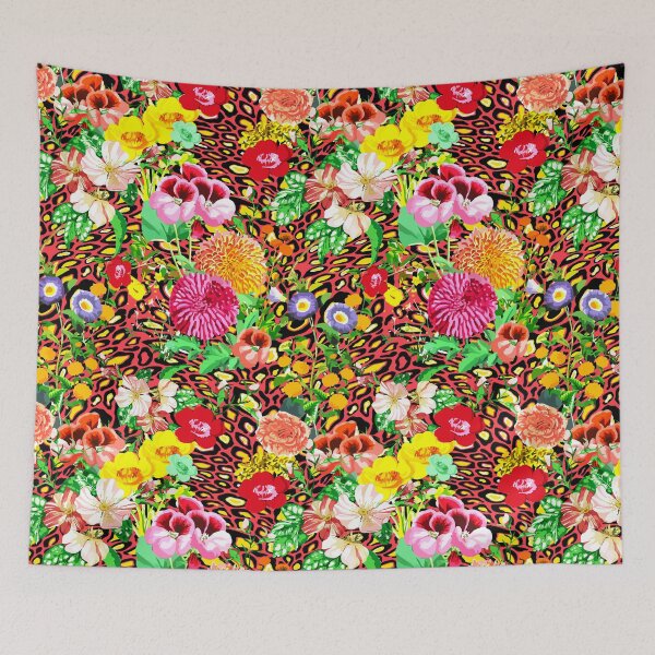 Item preview, Floral and Leopard Skin designed and sold by Eduardo Doreni.