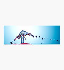 Drops Photographic Print