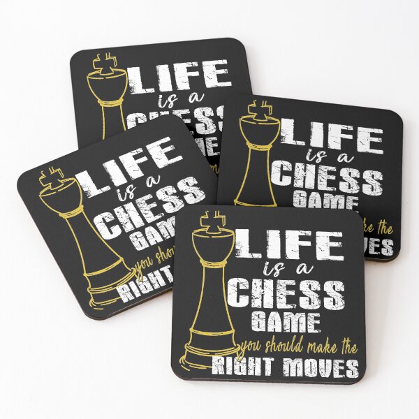 Item preview, Life Is A Chess Game, You Should Make The Right Moves designed and sold by SmartStyle.