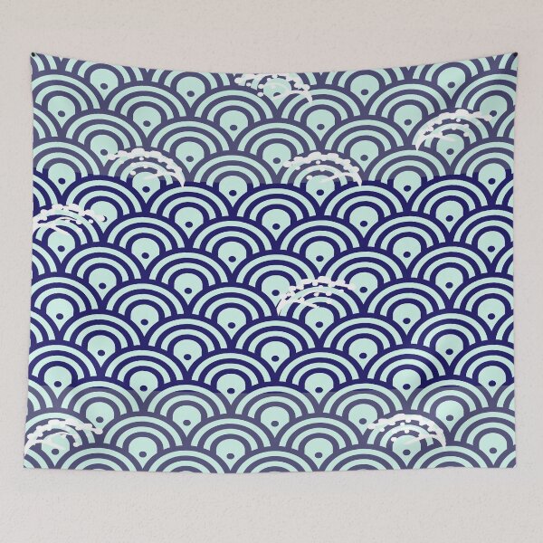 Item preview, Catch the Seigaiha (Wave) 1 designed and sold by RoxanneG.