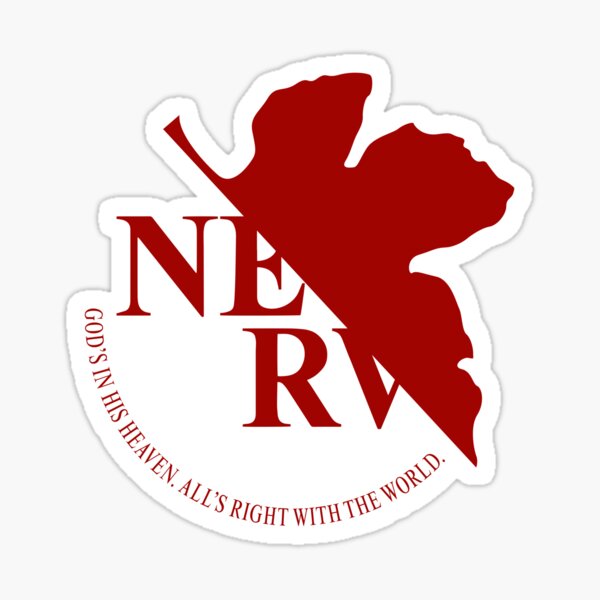 Vista previa del artículo con la obra «Diseño DEDICADO - Neon Genesis Evangelion - Nerv Logo», diseñado y vendido por Kiaran Blackwell.