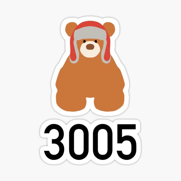 Childish Gambino 3005 Sticker