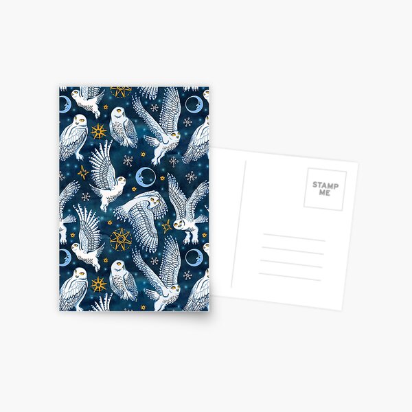 Snow owl Postcard