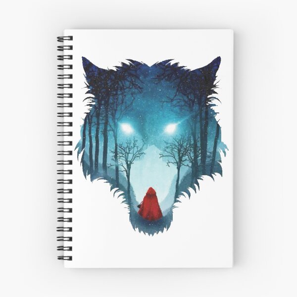 Item preview, Wolf & Red Hat designed and sold by estademoda.