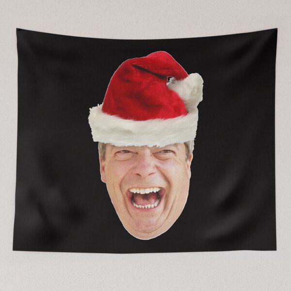 Item preview, Nigel Farage Santa Claus designed and sold by Hoorahville.