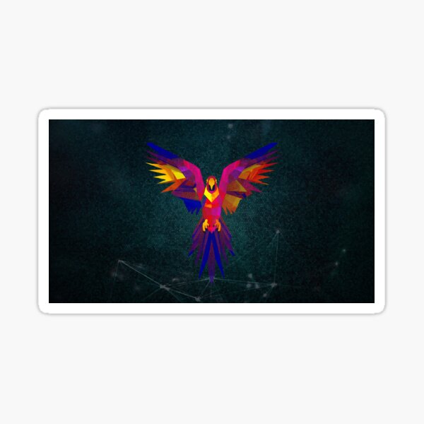 Item preview, Parrot cyber security, hacker designed and sold by RachelLoveCraft.