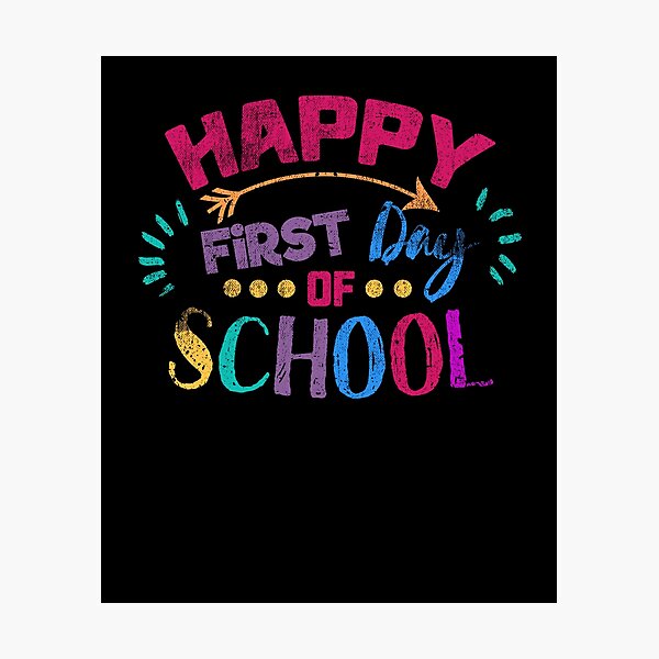 Item preview, Happy First Day of School Student Teacher designed and sold by Kieran Abbott.