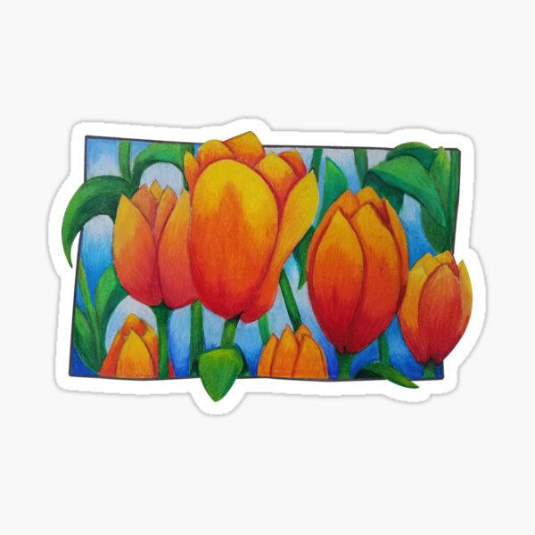 Tulip Sticker