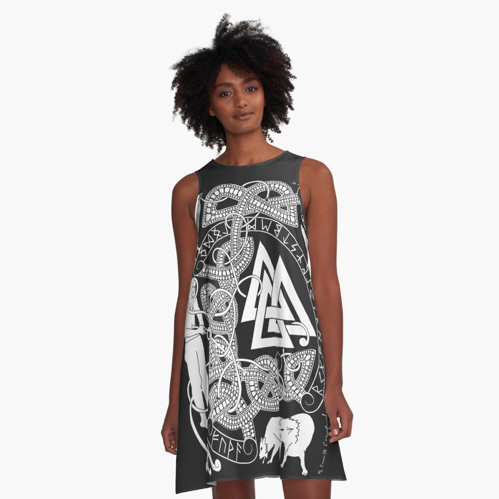 Item preview, A-Line Dress designed and sold by CorpseCafe.