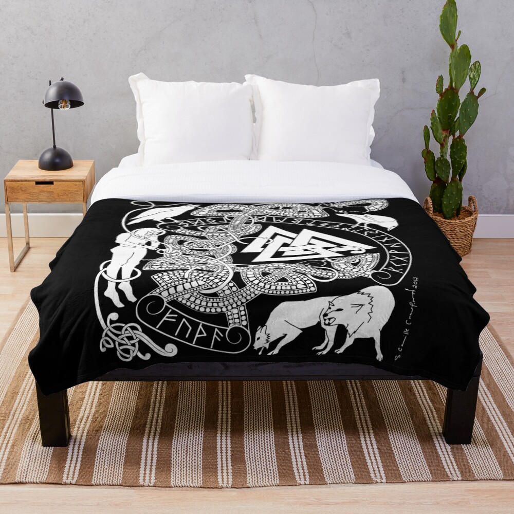 Item preview, Throw Blanket designed and sold by CorpseCafe.