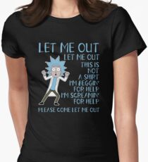 This Is Not a Shirt! Rick and Morty™ Women's Fitted T-Shirt