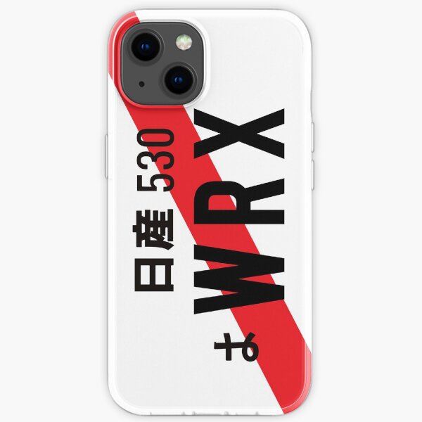 WRX - JDM-NUMMERNPLATTE iPhone Flexible Hülle