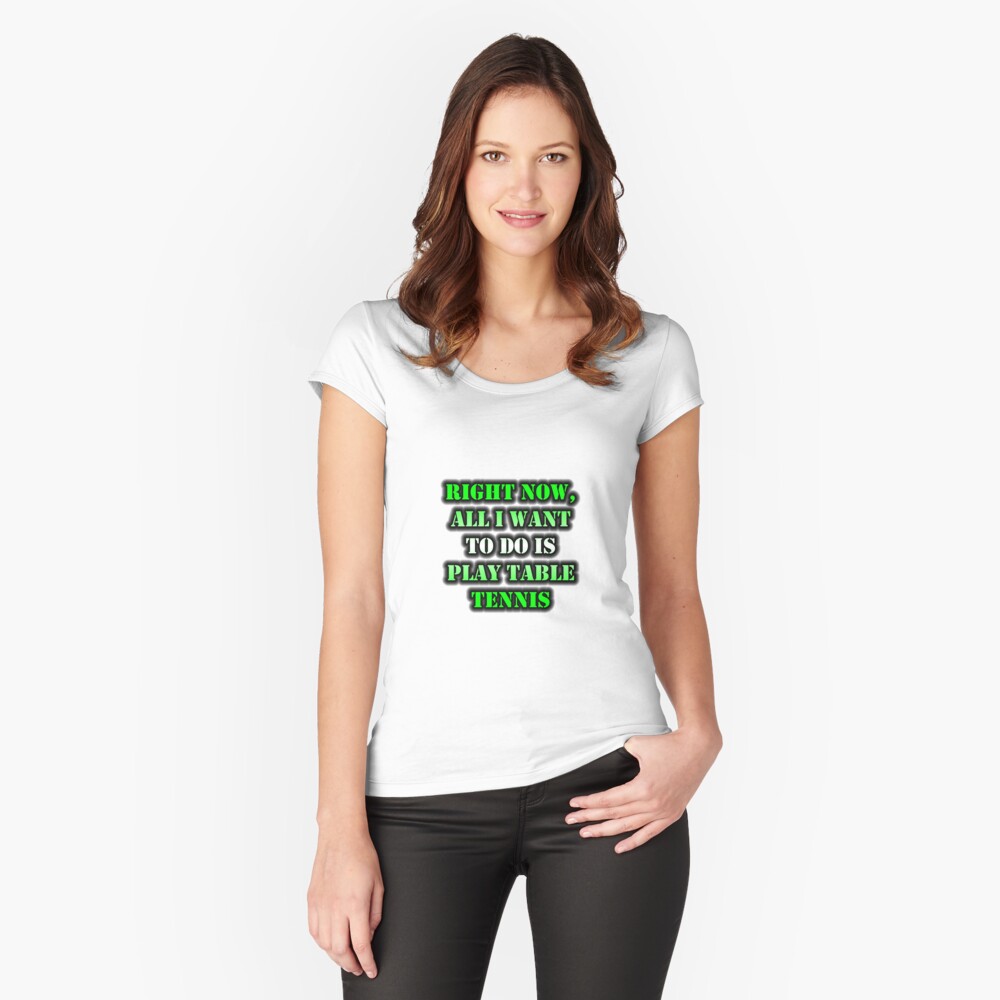 Item preview, Fitted Scoop T-Shirt designed and sold by cmmei.