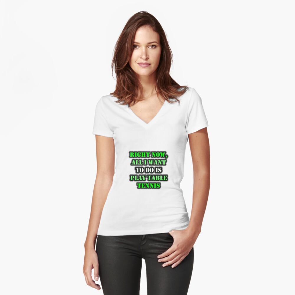 Item preview, Fitted V-Neck T-Shirt designed and sold by cmmei.