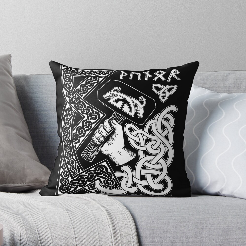 Item preview, Throw Pillow designed and sold by CorpseCafe.