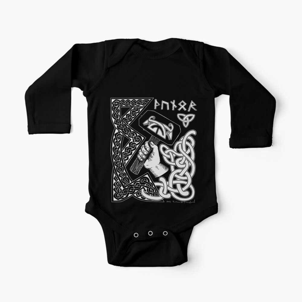 Item preview, Long Sleeve Baby One-Piece designed and sold by CorpseCafe.